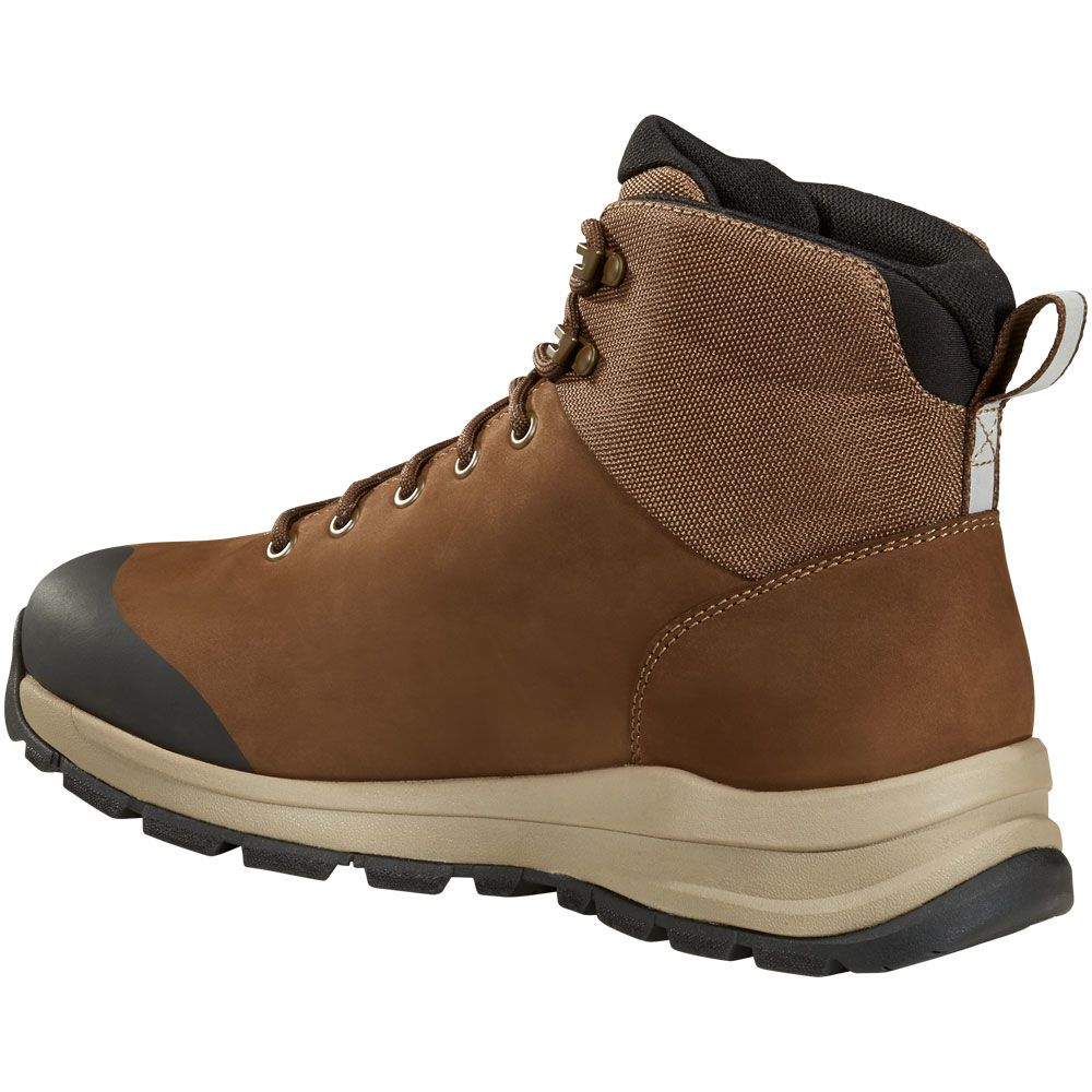 Carhartt Outdoor Mid Wp Non-Safety Toe Work Boots - Mens Dark Brown Back View