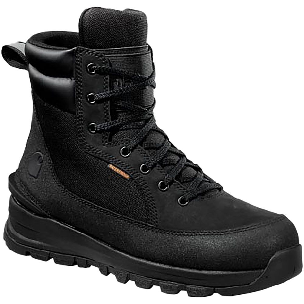 Carhartt Gilmore 6" Wp Black Non-Safety Toe Work Boots - Mens Black