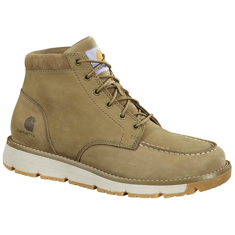 Carhartt Millbrook 5" Moc Coyote Non-Safety Toe Work Boots - Mens Khaki