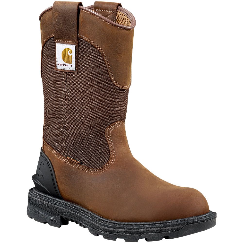 Carhartt Ironwood 11" Wp Alloy Safety Toe Work Boots - Womens Bison Brown Oil Tan