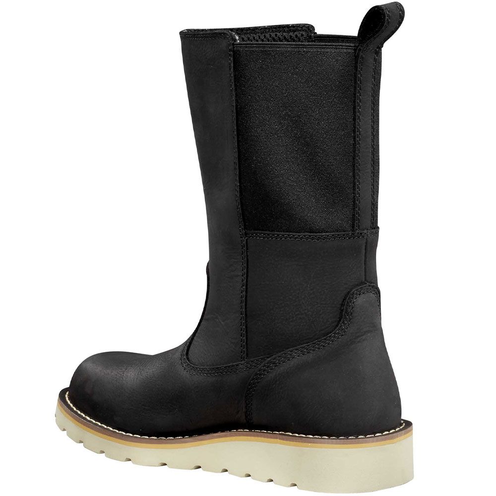 Carhartt FW1031-W Wedge Wellington Boots - Womens Black Back View