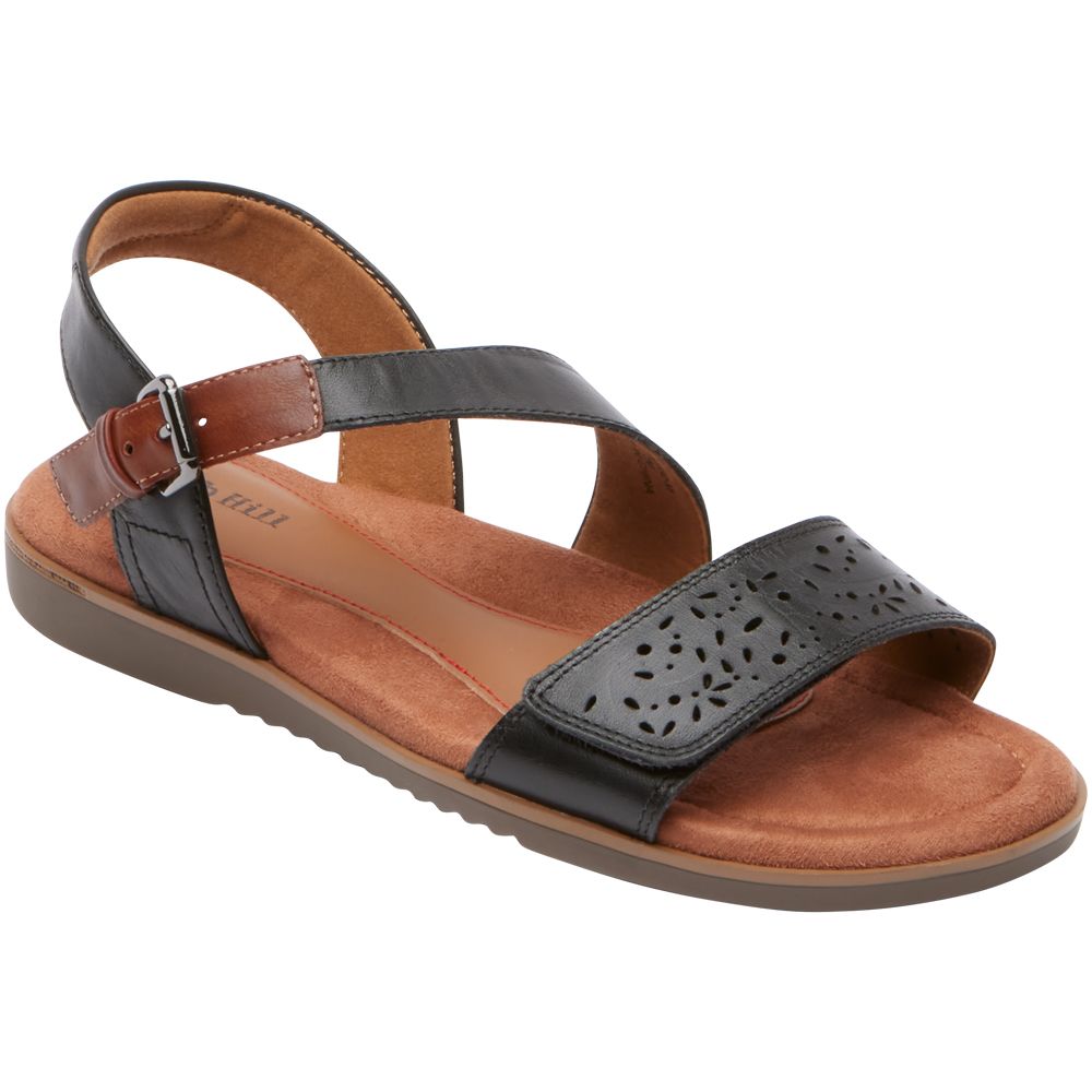 Cobb Hill Zion Sandals - Womens Black