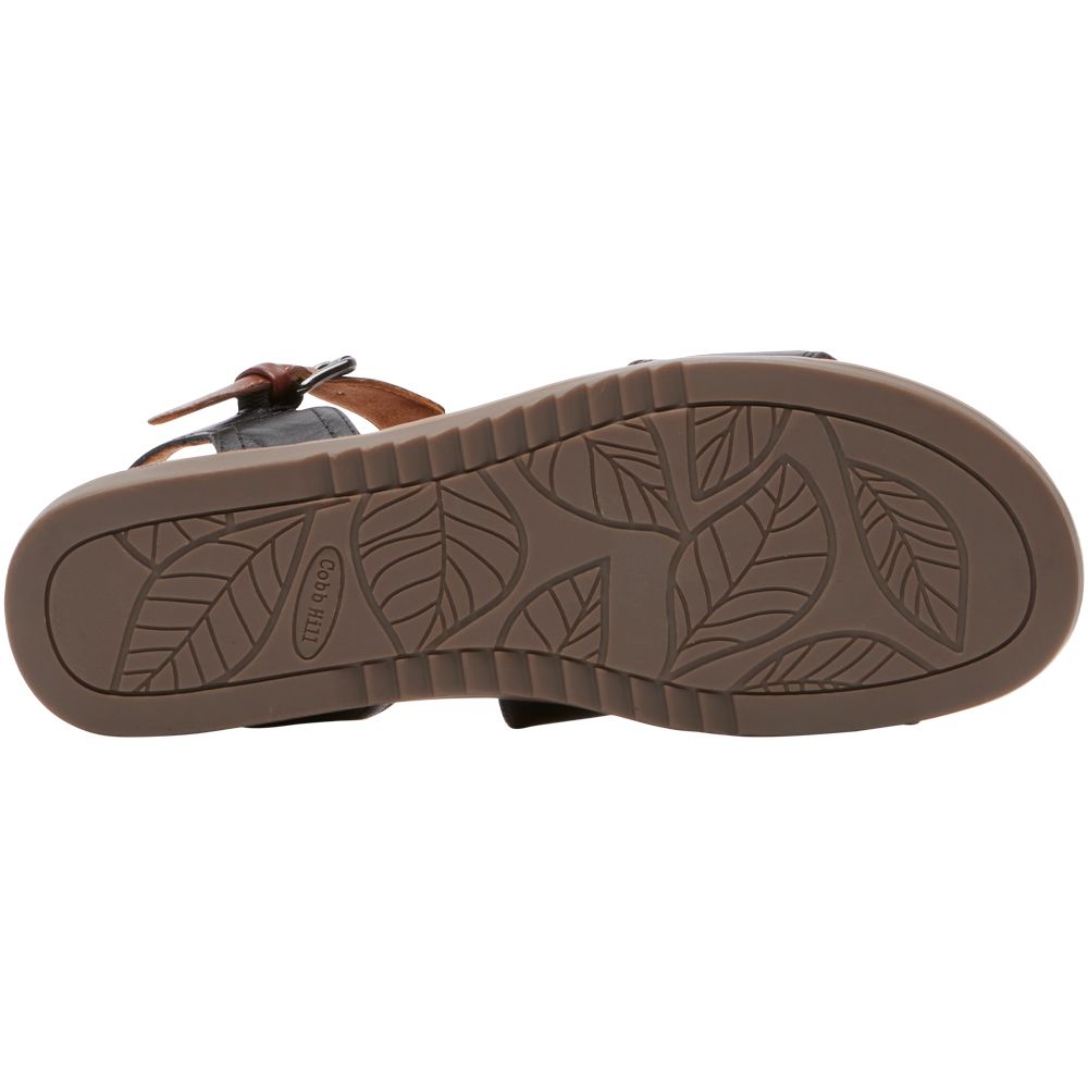 Cobb Hill Zion Sandals - Womens Black Sole View