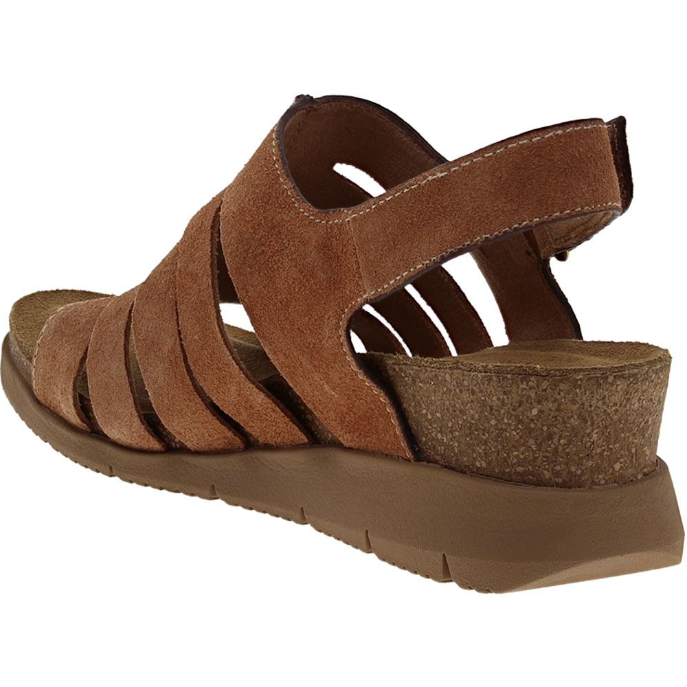 Comfortiva Scottie Sandals - Womens Luggage Back View