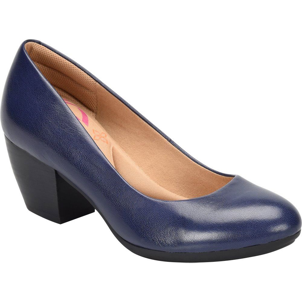 Comfortiva Amora Casual Dress Shoes - Womens Peacoat Navy Blue