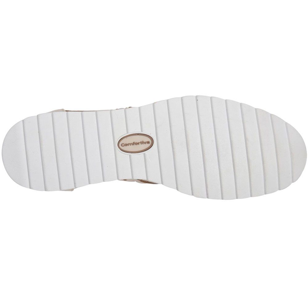 Comfortiva Rainer Casual Shoes - Womens Cream Ivory White Sole View