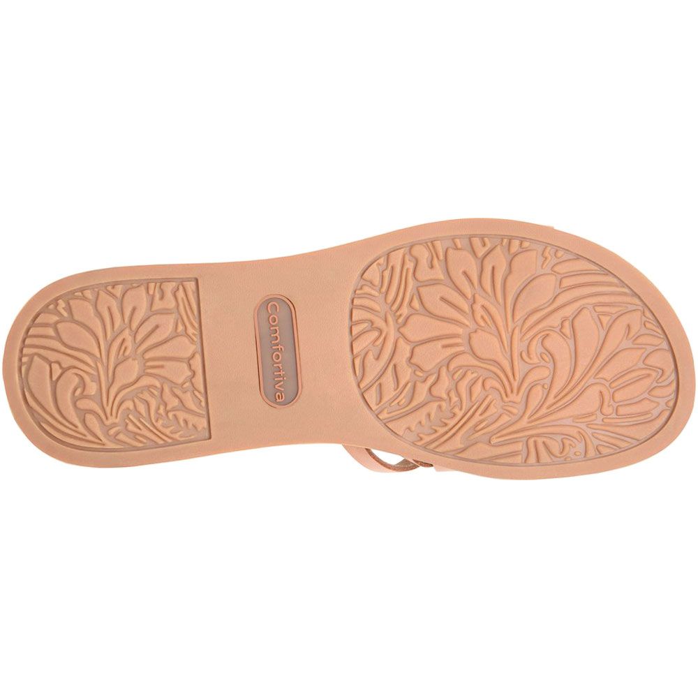 Comfortiva Marina Sandals - Womens Luggage Sole View