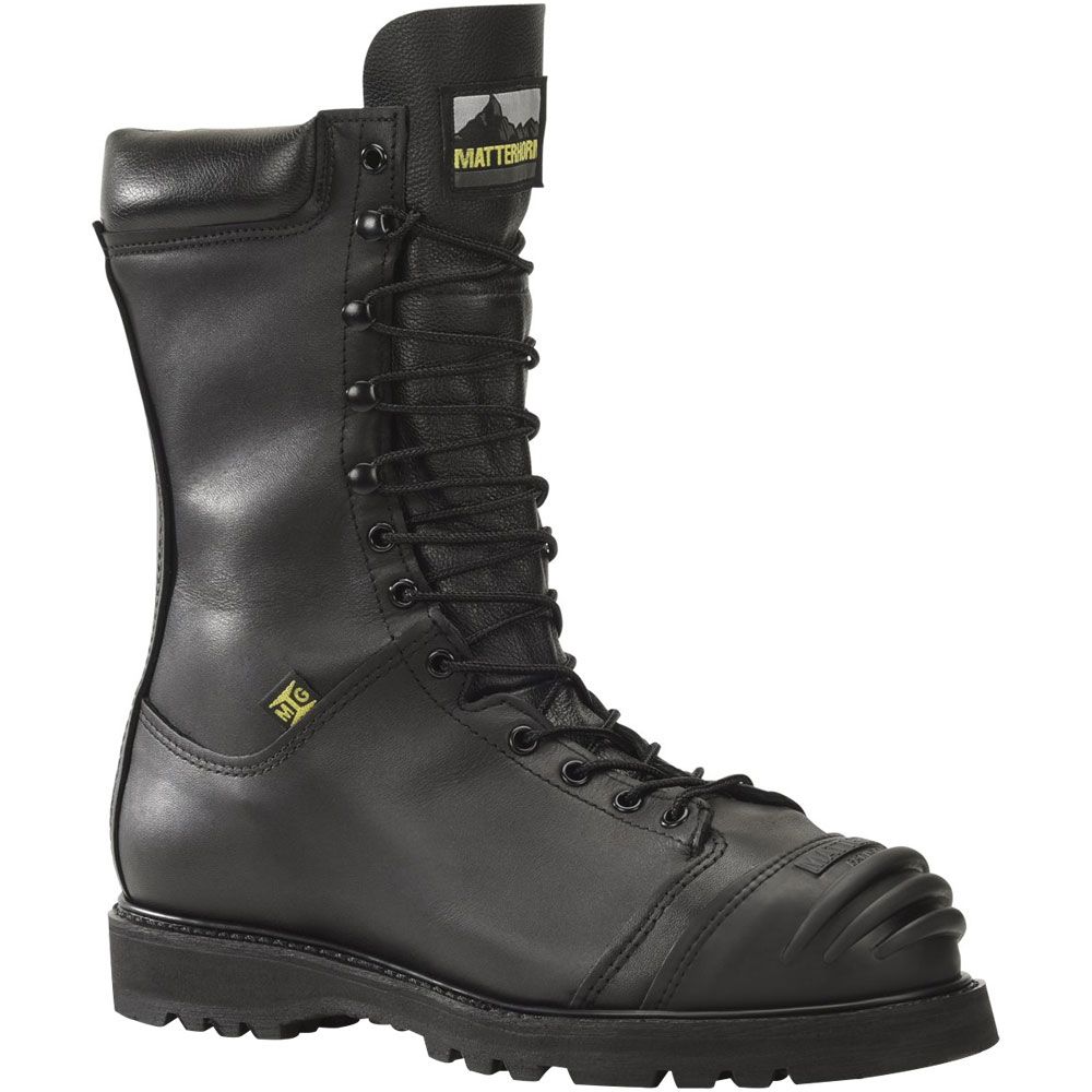 Matterhorn 12255 Mens 10" Mining Internal Metguard Boots Black