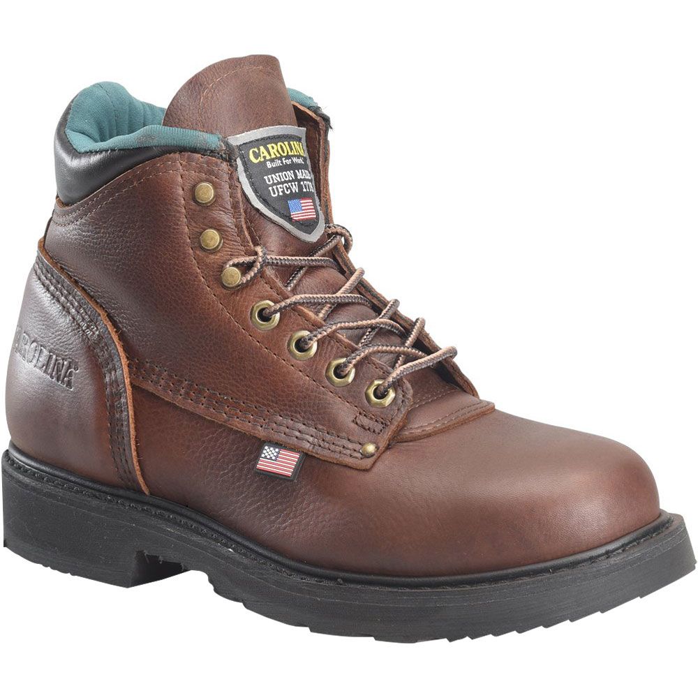 Carolina 309 Non-Safety Toe Work Boots - Mens Light Brown