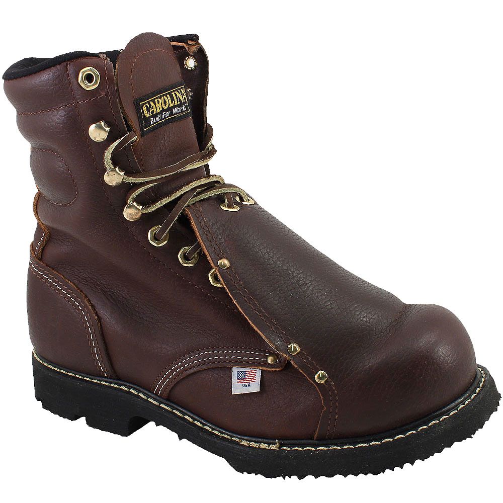 Carolina 505 Steel Toe Work Boots - Mens Brown