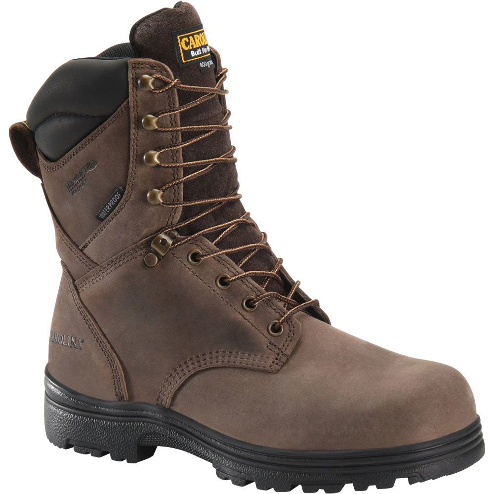 Carolina CA3534 Steel Toe Work Boots - Mens Dark Brown