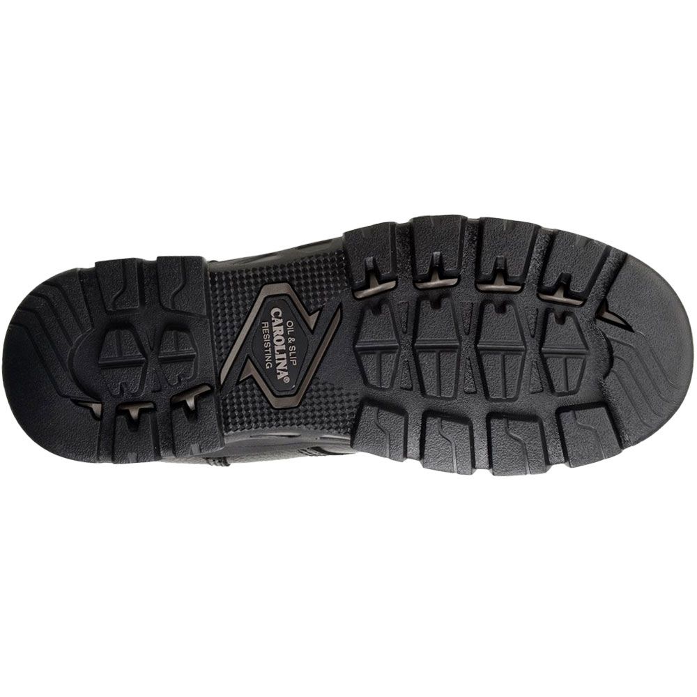 Carolina CA3537 Black Circuit Comp Toe Work Shoes Black Sole View