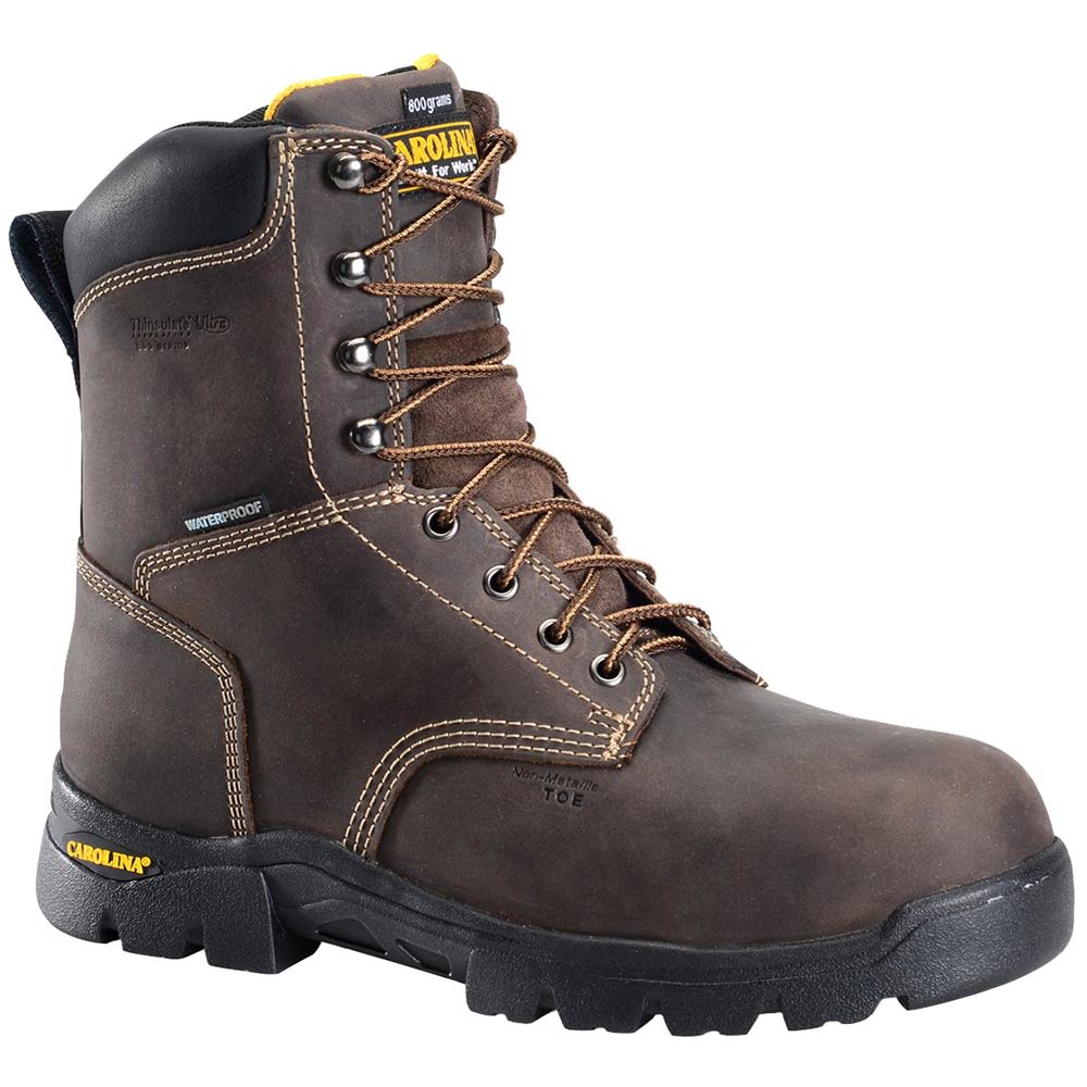 Carolina Ca3538 Composite Toe Work Boots - Mens Dark Brown