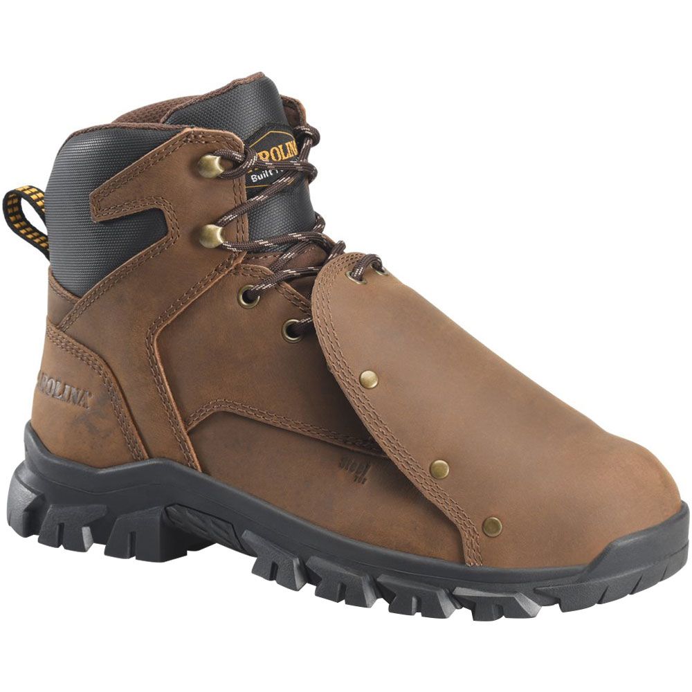 Carolina Gruntz Metguard Safety Toe Work Boots - Mens Brown