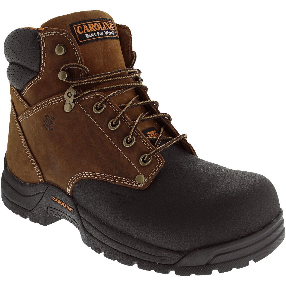 Carolina CA5582 Composite Toe Work Boots - Mens Dark Brown