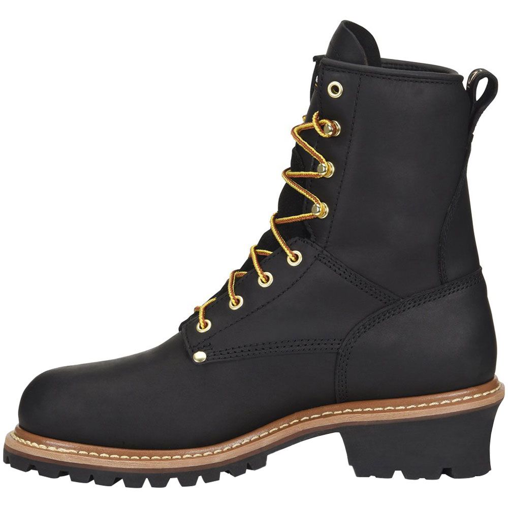 Carolina CA5823 Steel Toe Work Boots - Mens Black Back View