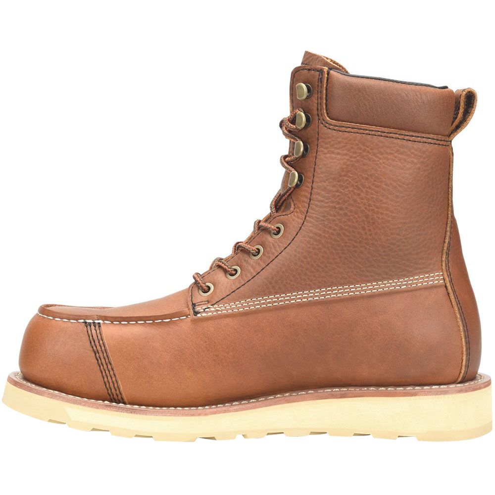 Carolina Staple Gun 8" CA7571 Composite Toe Work Boots - Mens Tan Back View