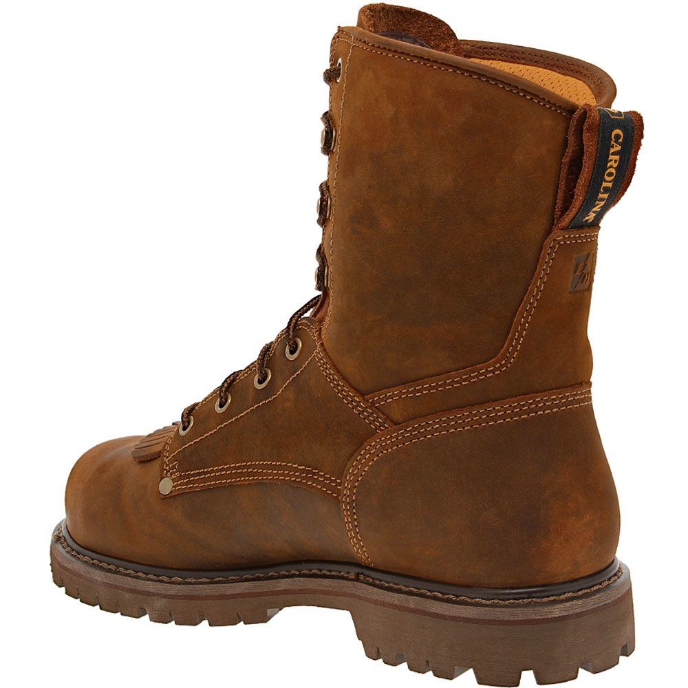 Carolina CA8528 Composite Toe Work Boots - Mens Brown Back View