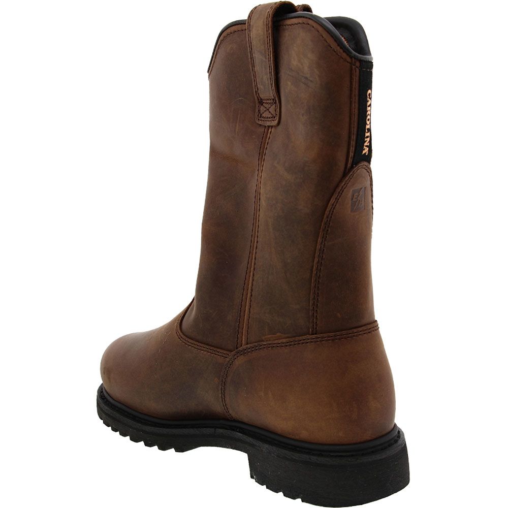 Carolina CA8533 Aluminum Toe Work Boots - Mens Brown Back View