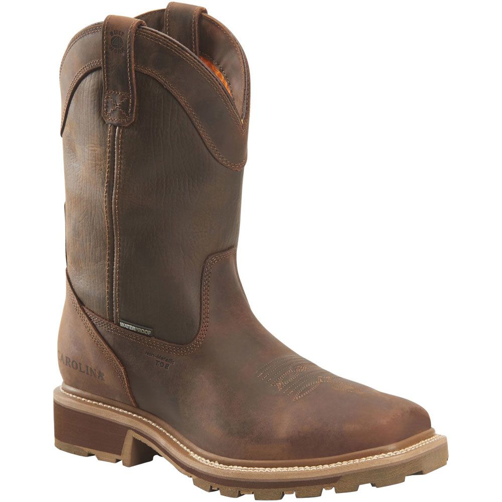 Carolina CA8540 Girder 11" WP Mens Composite Toe Work Boots Dark Brown