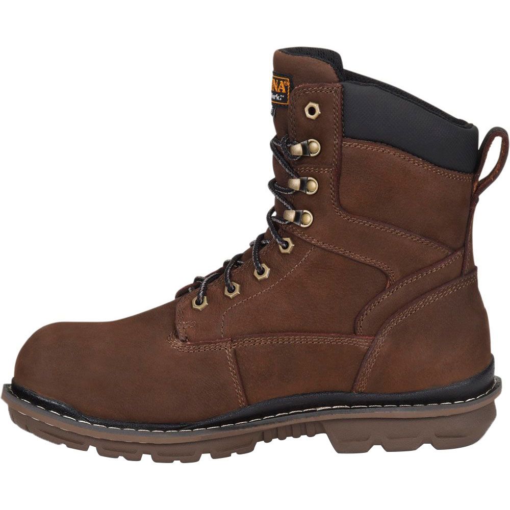 Carolina Ca8556 Dormite Insulated Composite Toe Mens Work Boots Brown Back View