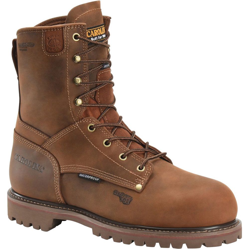 Carolina CA9528 Composite Toe Work Boots - Mens Brown