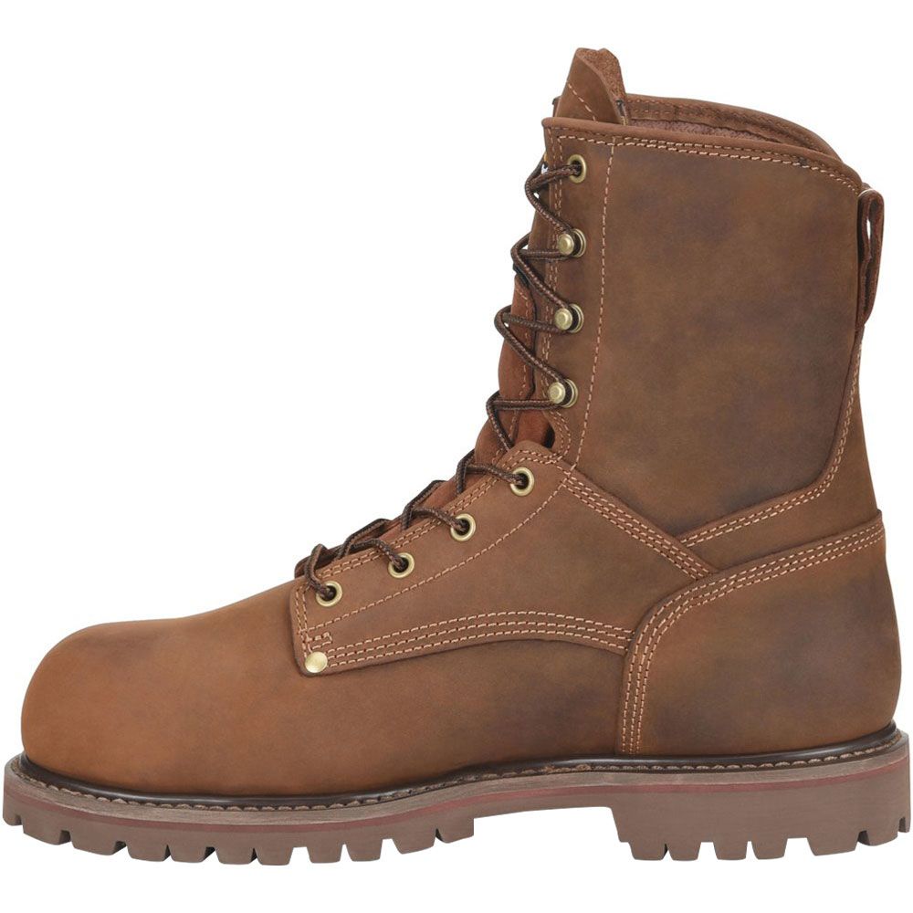 Carolina CA9528 Composite Toe Work Boots - Mens Brown Back View