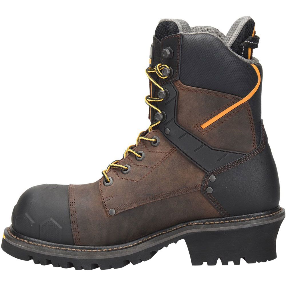 Matterhorn MT2558 Composite Toe Work Boots - Mens Dark Brown Back View