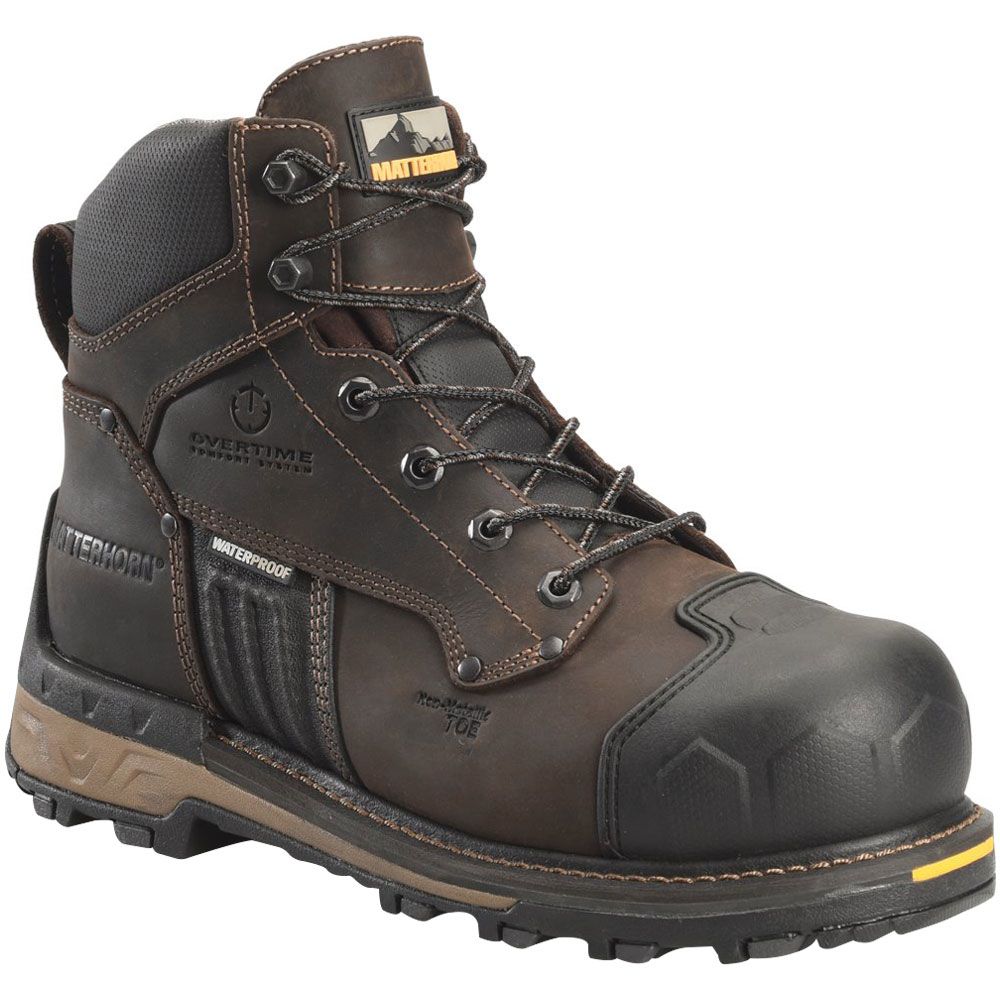 Matterhorn MT2561 Maximus 2.0 Mens Composite Toe Work Boots Dark Brown