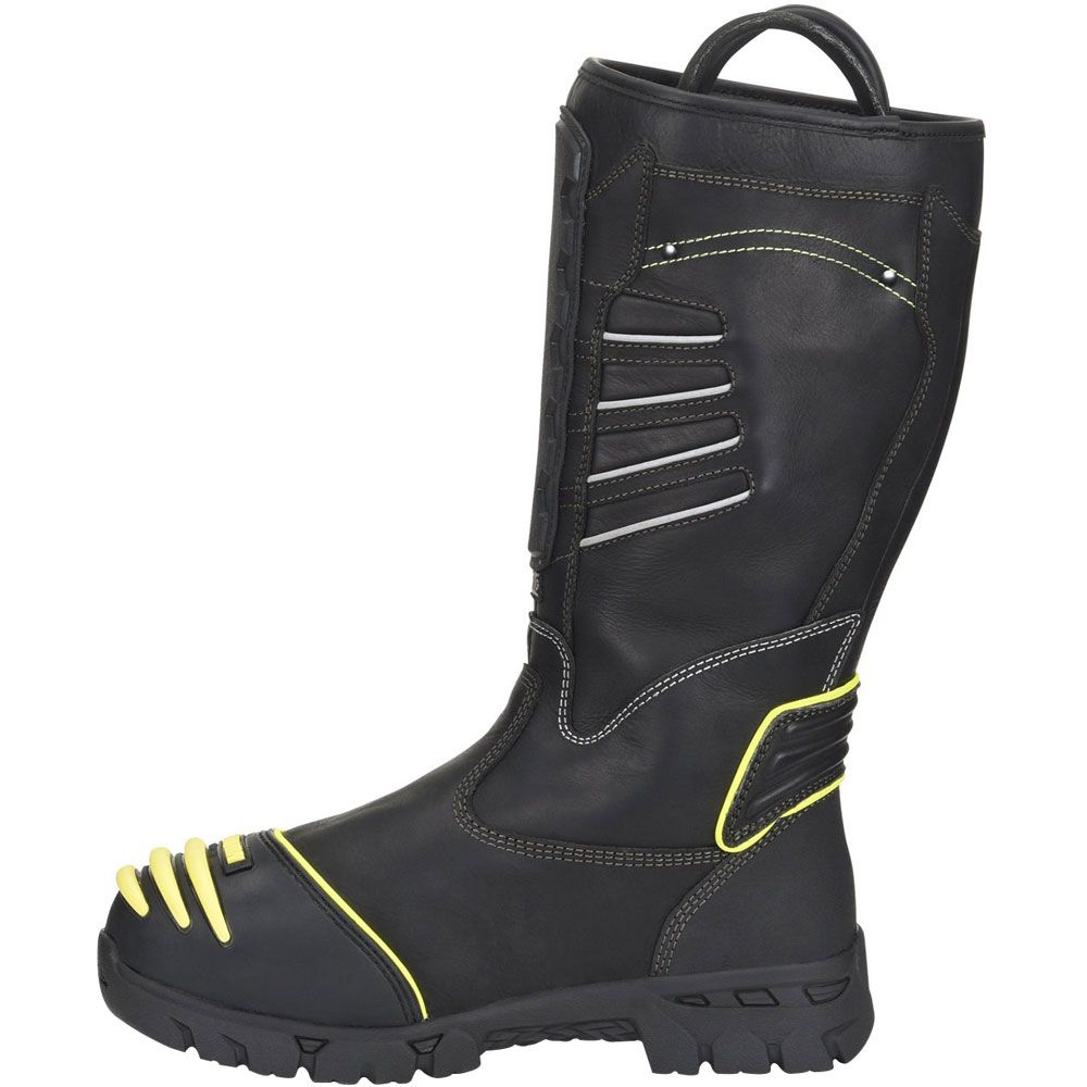 Matterhorn MTC703 Mens 15" Wp Metguard Comp Toe Work Boots Black Back View