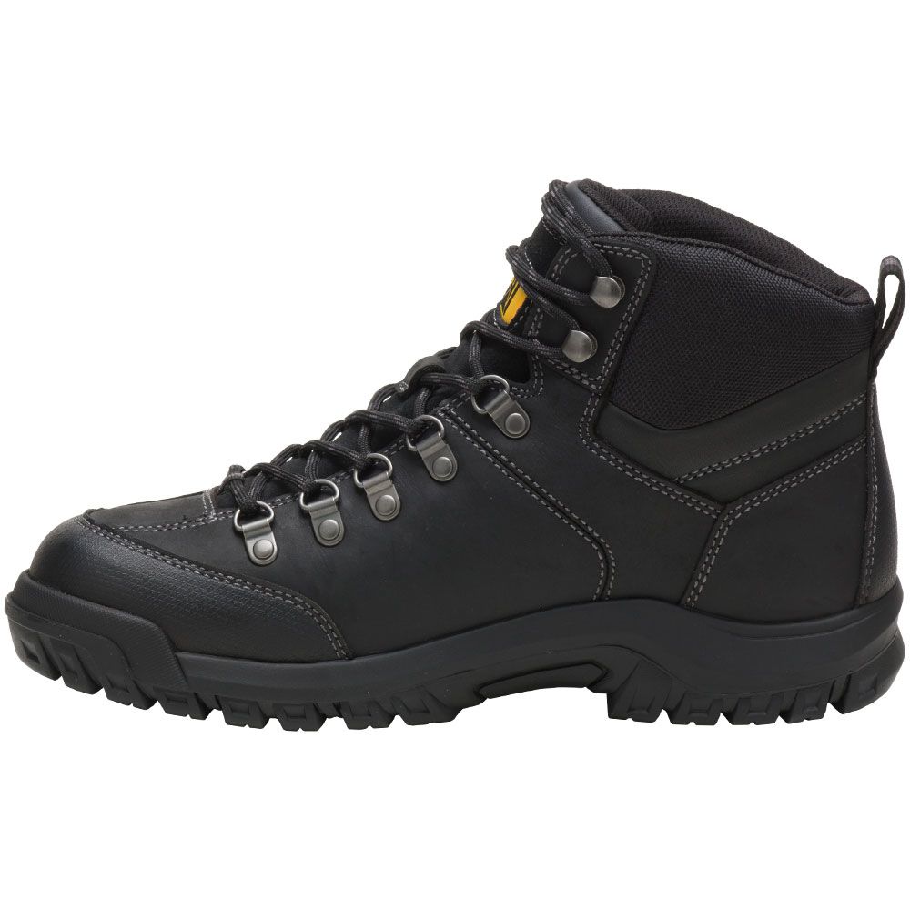 Caterpillar Footwear Threshold H2O Work Boots - Mens Black Back View