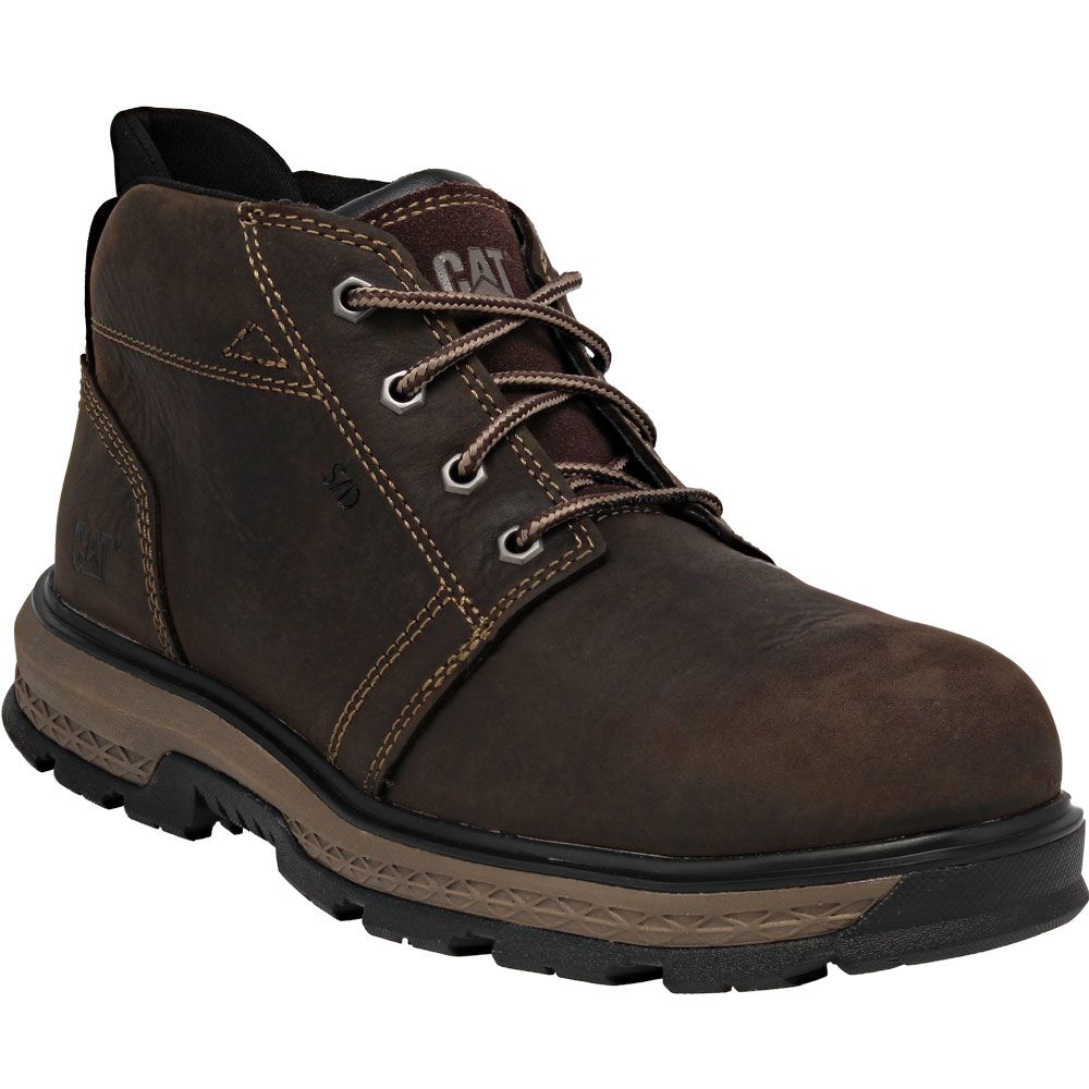 Caterpillar Footwear Exposition Safety Toe Work Boot - Mens Brown