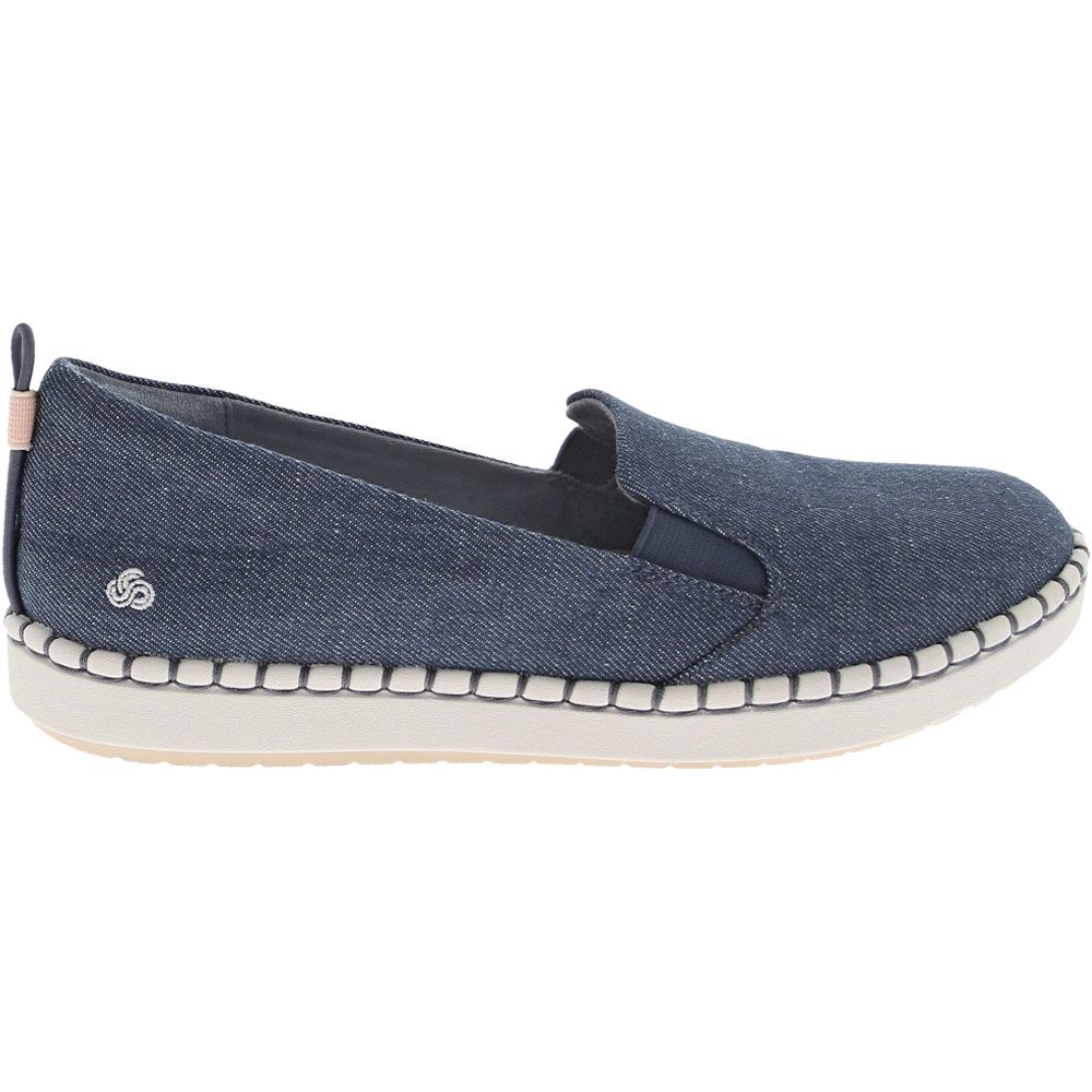 Clarks Step Glow Slip | Women's Slip on Casual Shoes | Rogan's Shoes