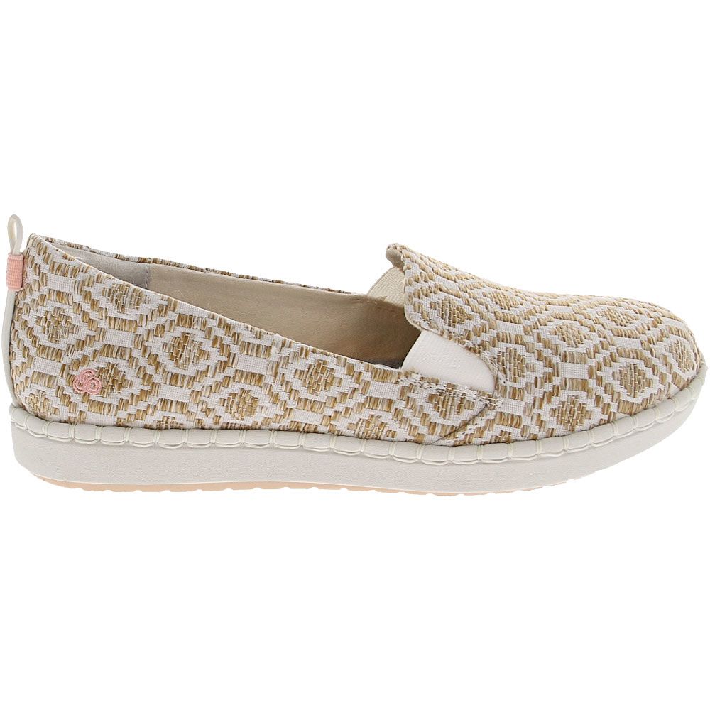 Clarks Step Glow Slip Slip on Casual Shoes Womens