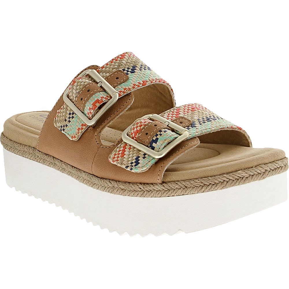 Clarks Lana Beach Sandals - Womens Tan