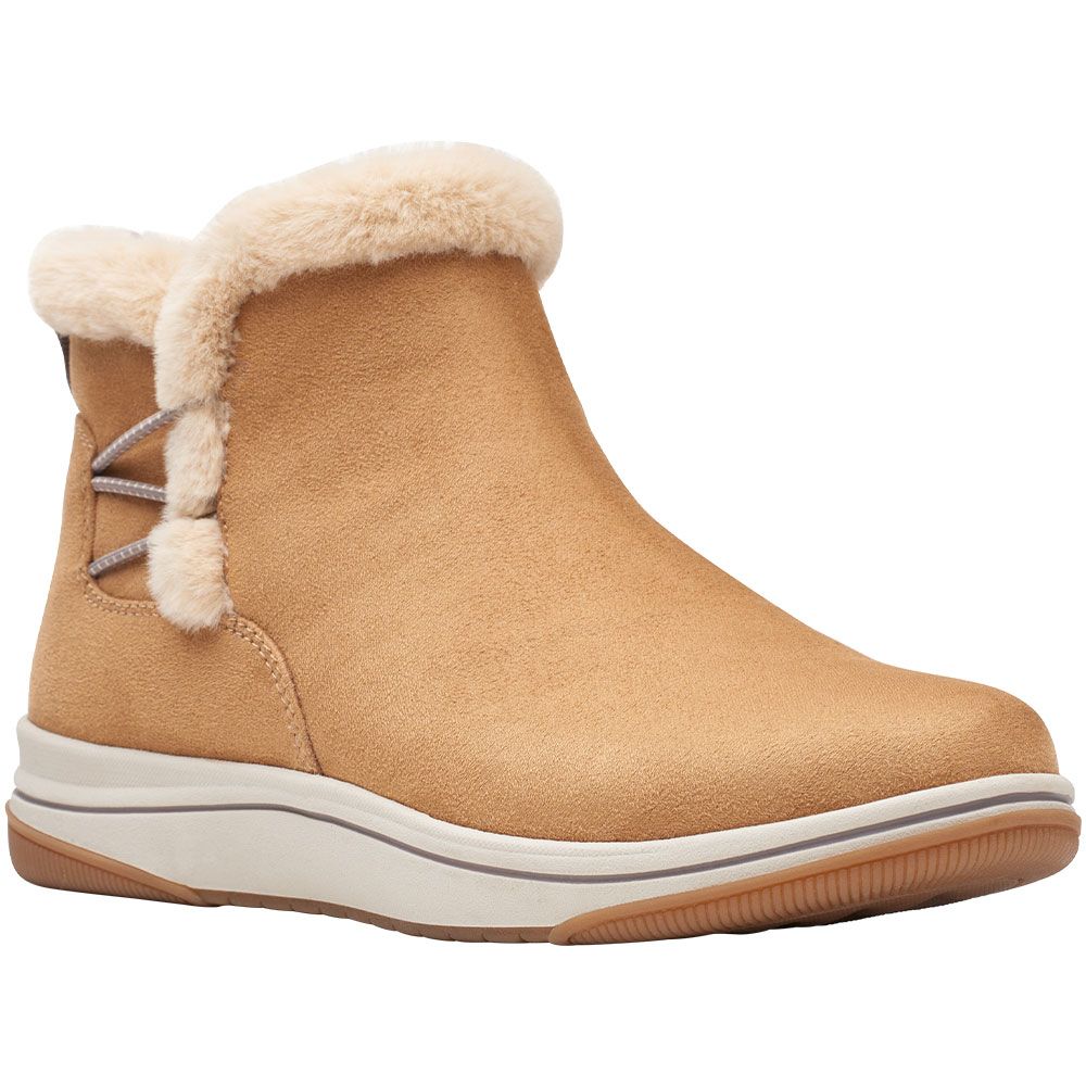 Clarks Breeze Fur Womens Casual Boots Rogan s Shoes