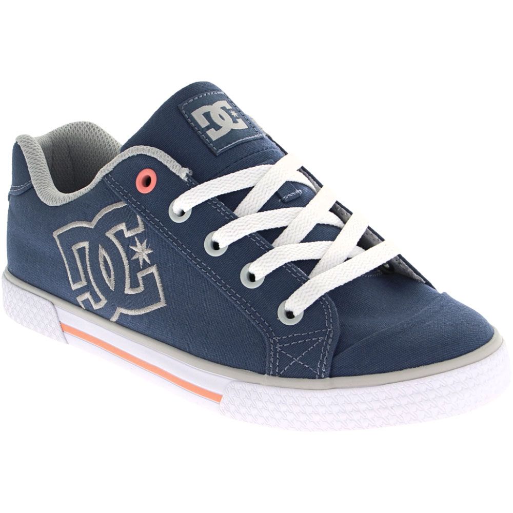 DC Shoes Chelsea TX Skate Shoes - Womens Blue Grey