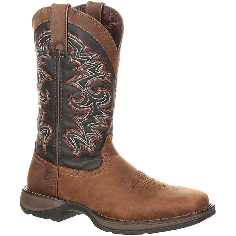 Durango Rebel Chocolate Midnight Mens Western Boots Chocolate Midnight