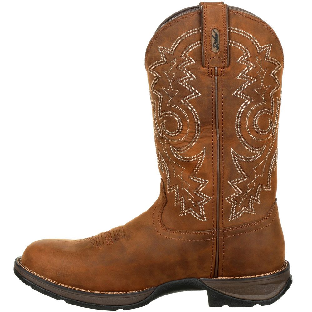 Durango Rebel Coyote Waterproof Mens Western Boots Coyote Brown Back View