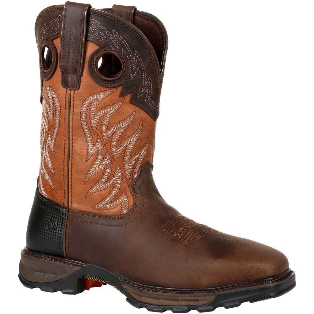 Durango Maverick XP Copper Mens Safety Toe Work Boots Brown