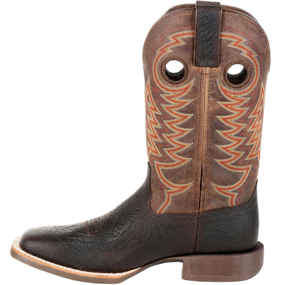 Durango Rebel Pro Dark Bay Mens Western Boots Dark Bay Back View