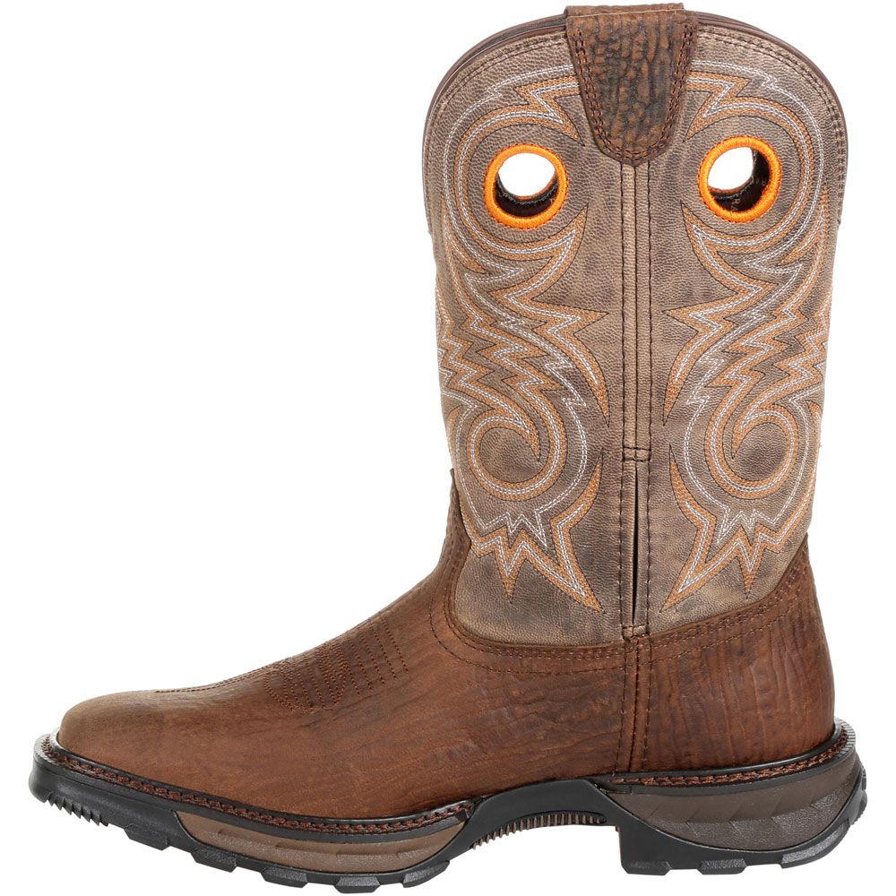 Durango Maverick XP Oat Mens Composite Toe Work Boots Brown Back View