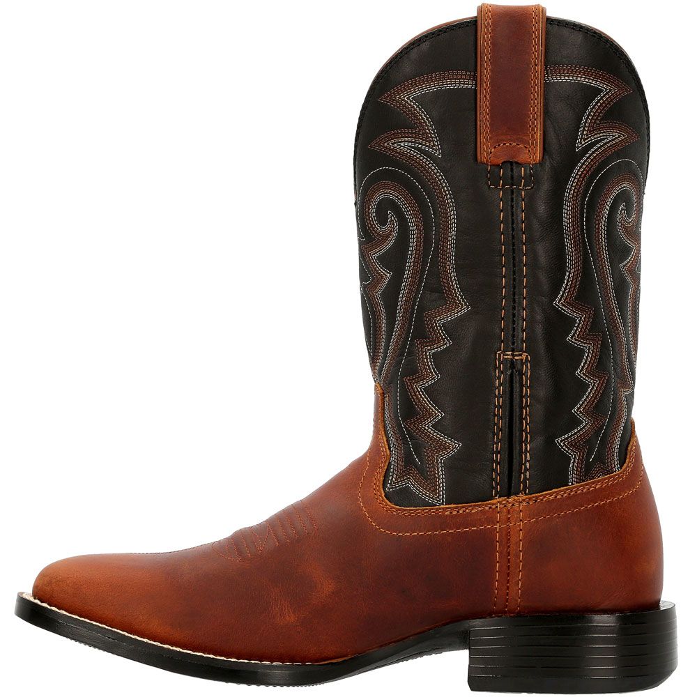 Durango Westward DDB0339 Mens Western Boots Inca Brown Black Back View