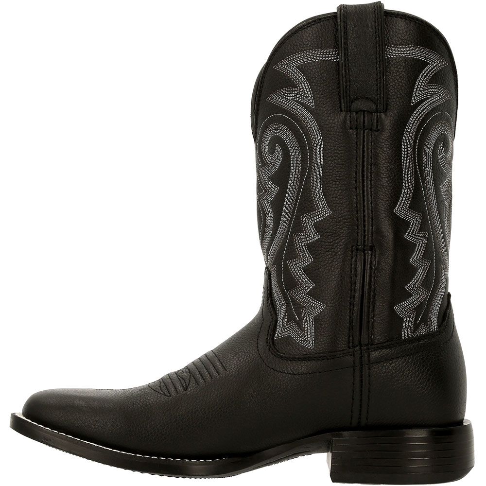 Durango Westward DDB0340 Western Boots - Mens Black Onyx Back View