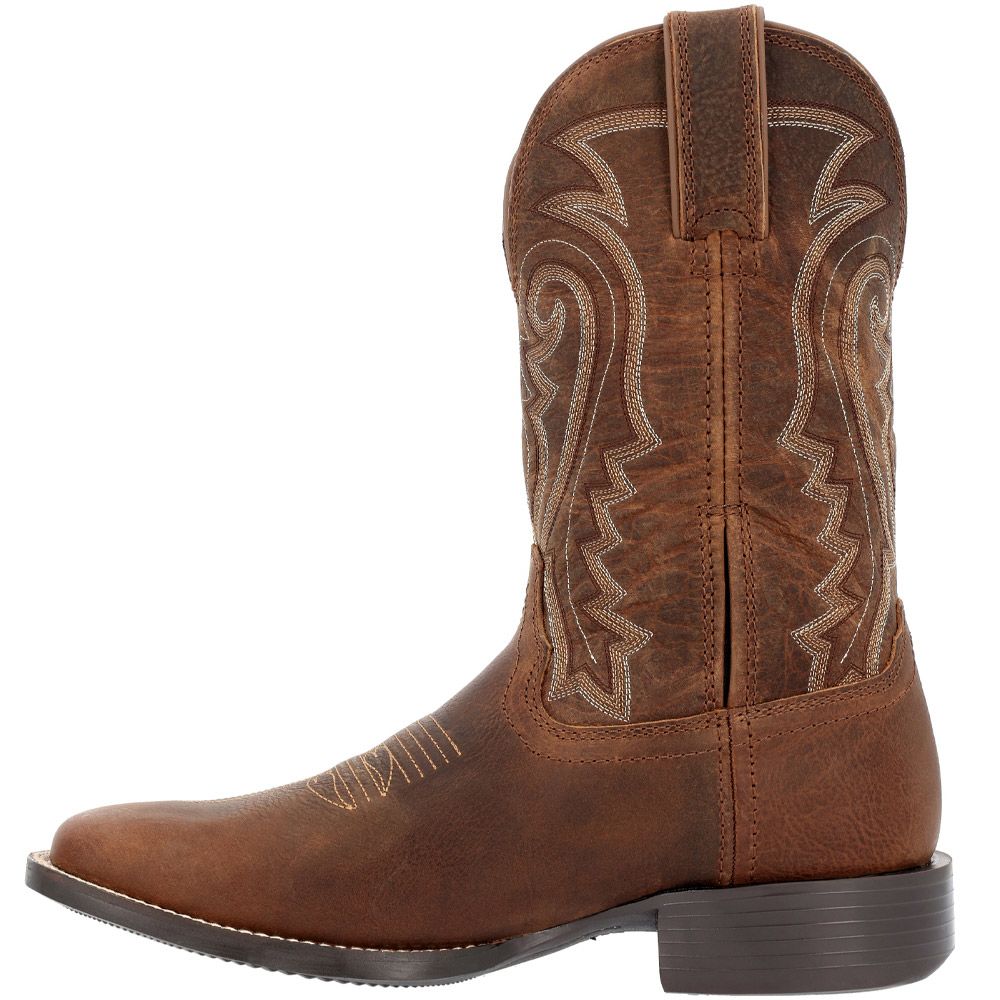 Durango Westward Prairie DDB0342 Mens Western Boots Prairie Brown Back View