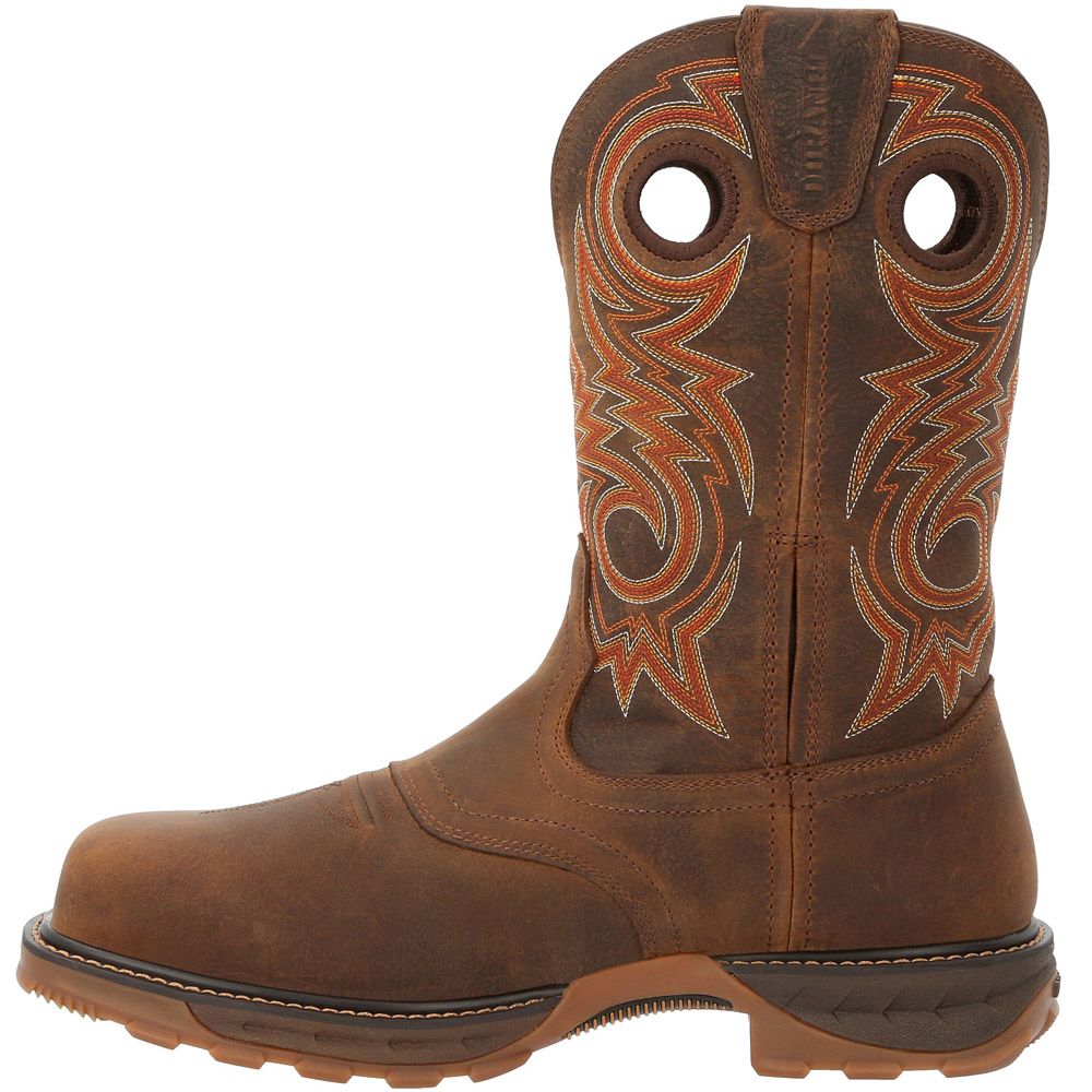 Durango Maverick XP DDB0365 Mens Composite Toe Work Boots Brown Back View