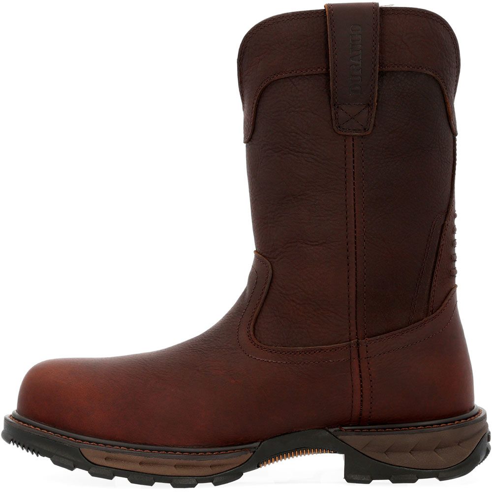 Durango Maverick XP 11" Mens Composite Toe Work Boots Soggy Brown Back View