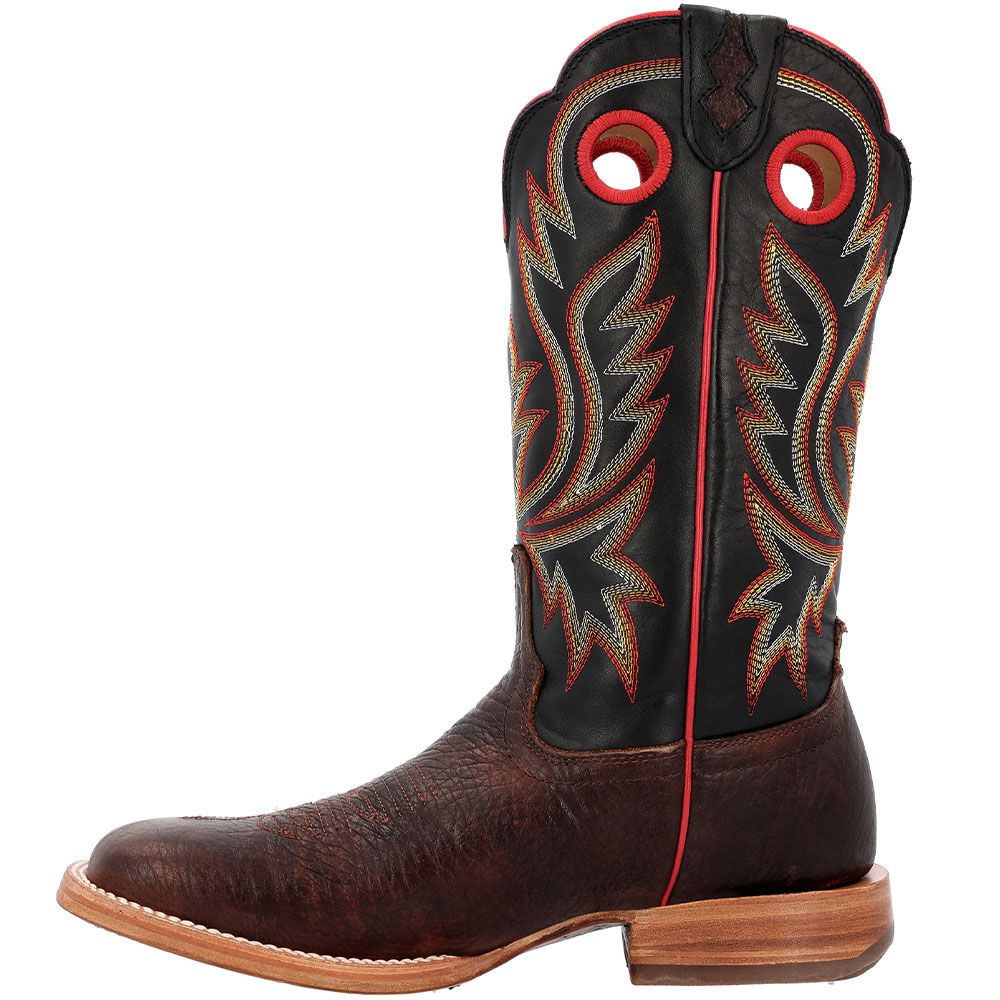 Durango PRCA DDB0466 13" Western Boots - Mens Chestnut Black Eclipse Back View