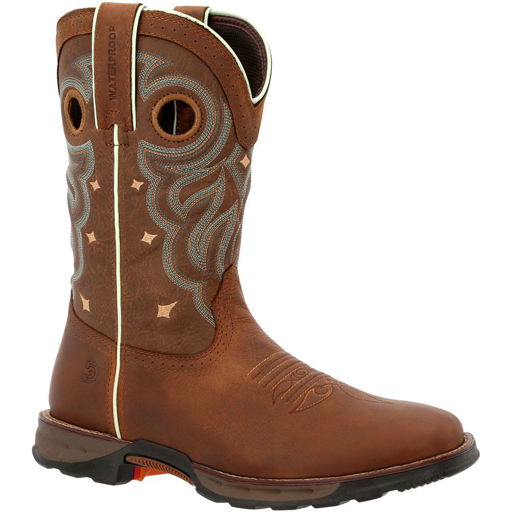 Durango Maverick Waterproof 10" Womens Non-Safety Toe Work Boots Tan