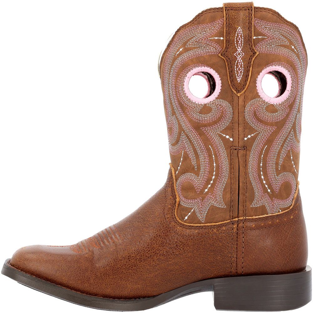 Durango Westward DRD0445 Womens Western Boots Rosewood Back View
